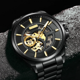 GEYA Classic Skeleton Mechanical Auto Watch G78030