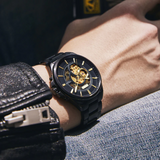 GEYA Classic Skeleton Mechanical Auto Watch G78030
