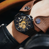 GEYA Classic Skeleton Mechanical Auto Watch G78030