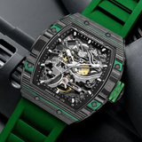 GEYA Great Wall Design Skeleton Mechanical Auto Watch G78133GWKN