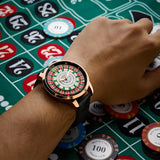 GEYA Fashion Roulette Dial Mechanical Auto Watch G78187GHKK