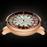 GEYA Fashion Roulette Dial Mechanical Auto Watch G78187GHKK