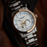 ARIES GOLD AUTOMATIC INFINUM FORZA SILVER STAINLESS STEEL G 9001 2TRG-2TRG  MEN'S WATCH