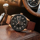 Aries Gold Roadster Brown Men's Watch - Power Reserve | G 9021 RGBK-BR