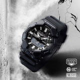 Casio G-Shock Analog-Digital Black Resin GA-010 With P Series
