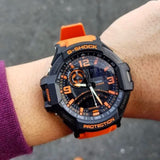 Casio G-Shock Orange Resin Master of G - Air Gravitymaster Men Watch GA-1000-4ADR-P
