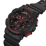 Casio G-Shock Chronograph Black Dial Men Watch GA-100BNR-1ADR