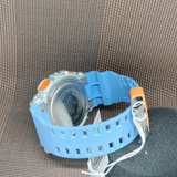 Casio G-Shock Digital-Analogue Blue Resin Strap Unisex Watch GA-100EU-8A2DR-P