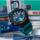 Casio G-Shock Digital-Analogue Resin Strap Men Watch GA-100MT-1A3DR