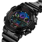Casio G-Shock Rainbow Black Resin Strap Men's Watch GA-100RGB-1ADR-P