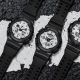 Casio G-Shock Digital-Analogue Black Resin Strap Men Watch GA-100WD & GA-110WD Series