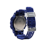 Casio G-Shock Digital-Analogue Blue Resin Strap Men Watch GA-110BWP-2ADR