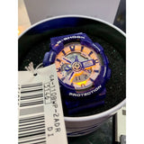 Casio G-Shock Digital-Analogue Blue Resin Strap Men Watch GA-110BWP-2ADR