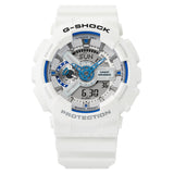 Casio G-Shock Digital White Resin Strap Men Watch GA-110HDS-7ADR