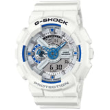 Casio G-Shock Digital White Resin Strap Men Watch GA-110HDS-7ADR