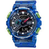 Casio G-Shock Digital-Analogue Blue Resin Strap Men Watch GA-110JT-2ADR-P