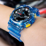 Casio G-Shock Digital-Analogue Blue Resin Strap Men Watch GA-110JT-2ADR