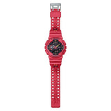 Casio G-Shock Analog-Digital Red Resin Strap Men Watch GA-110SGH-4ADR-P