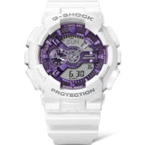 Casio G-Shock White Resin Strap Unisex Watch GA-110WS-7ADR-P