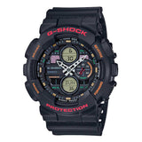 Casio G-Shock Digital-Analogue Black Resin Strap Men Watch GA-140-1A4DR-P