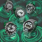 Casio G-Shock Gray Resin Strap Men Watch GA-2100HD-8ADR