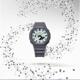 Casio G-Shock Gray Resin Strap Men Watch GA-2100HD-8ADR