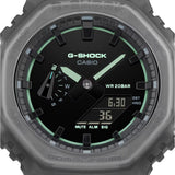 Casio G-Shock Matte Transparent Resin Strap Men's Watch GA-2100K-1ADR
