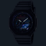 Casio G-Shock Black Resin Strap Men Watch GA-2100RW-1ADR-P