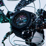 Casio G-Shock Black Resin Strap Men Watch GA-2100RW-1ADR-P