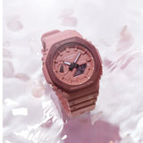 Casio G-Shock Pink Dial & Resin Strap Women Watch GA-2110SL-4A4DR