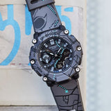 Casio G-Shock Digital-Analogue Gray Resin Strap Men Watch GA-2200SBY-8ADR