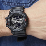 CASIO G-SHOCK GA-400-1BDR-P BLACK RESIN MEN WATCH