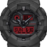 Casio G-Shock Black Resin Strap Men's Watch - Shock Resistant | GA-700BBR-1ADR