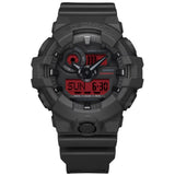 Casio G-Shock Black Resin Strap Men's Watch - Shock Resistant | GA-700BBR-1ADR