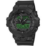 Casio G-Shock Analogue-Digital Black Resin Strap Men's Watch GA-700BEG-1ADR-P
