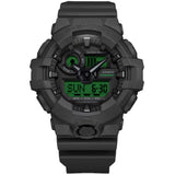Casio G-Shock Analogue-Digital Black Resin Strap Men's Watch GA-700BEG-1ADR-P