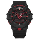 Casio G-Shock GA-700 Series Black Resin Strap Men Watch GA-700BNR-1ADR-P
