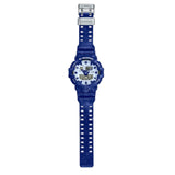 Casio G-Shock Blue Digital-Analogue Resin Strap Men Watch GA-700BWP-2ADR
