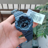 Casio G-Shock Blue Resin Strap Men Watch GA-700CA-2ADR-P