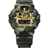 Casio G-Shock Camouflage Resin Strap Men's Watch - Digital-Analogue | GA-700CMG-3ADR