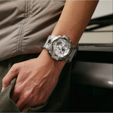 Casio G-Shock Digital-Analogue Silver Resin Strap Men Watch GA-700FF-8ADR-P