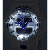 Casio G-Shock White Resin Strap Men Watch GA-700HDS-7ADR
