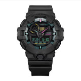 Casio G-Shock Digital-Analogue Black Resin Strap Men Watch GA-700MF-1ADR