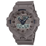 Casio G-Shock Digital-Analogue Brown Resin Strap Men Watch GA-700NC-5ADR-P