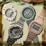 Casio G-Shock Digital-Analogue Brown Resin Strap Men Watch GA-700NC-5ADR-P