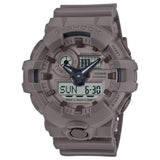 Casio G-Shock Digital-Analogue Brown Resin Strap Men Watch GA-700NC-5ADR