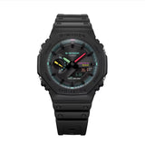 Casio G-Shock Black Matte Resin Strap Men Watch GA-B2100MF-1ADR