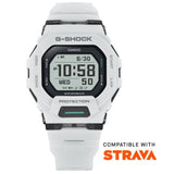Casio G-Shock G-Squad White Resin Strap Men Watch GBD-200-7DR