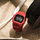 Casio G-Shock Digital Red Resin Strap Men Watch GBD-200RD-4DR-P