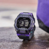 Casio G-Shock Digital Purple Dial Resin Strap Men Watch GBD-200SM-1A6DR-P